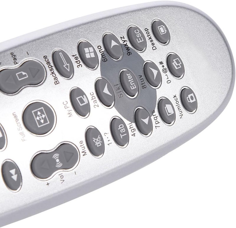 Remote Control of the USB Laptop of Wireless Mouse Keyboard with Infrared Receptor 4 Direct Programmed Program to Facilitate Access to the Functions the Blue 1pc Media - Image 4