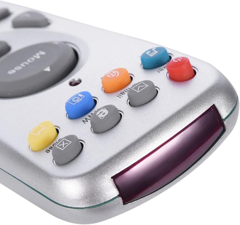 Remote Control of the USB Laptop of Wireless Mouse Keyboard with Infrared Receptor 4 Direct Programmed Program to Facilitate Access to the Functions the Blue 1pc Media - Image 5