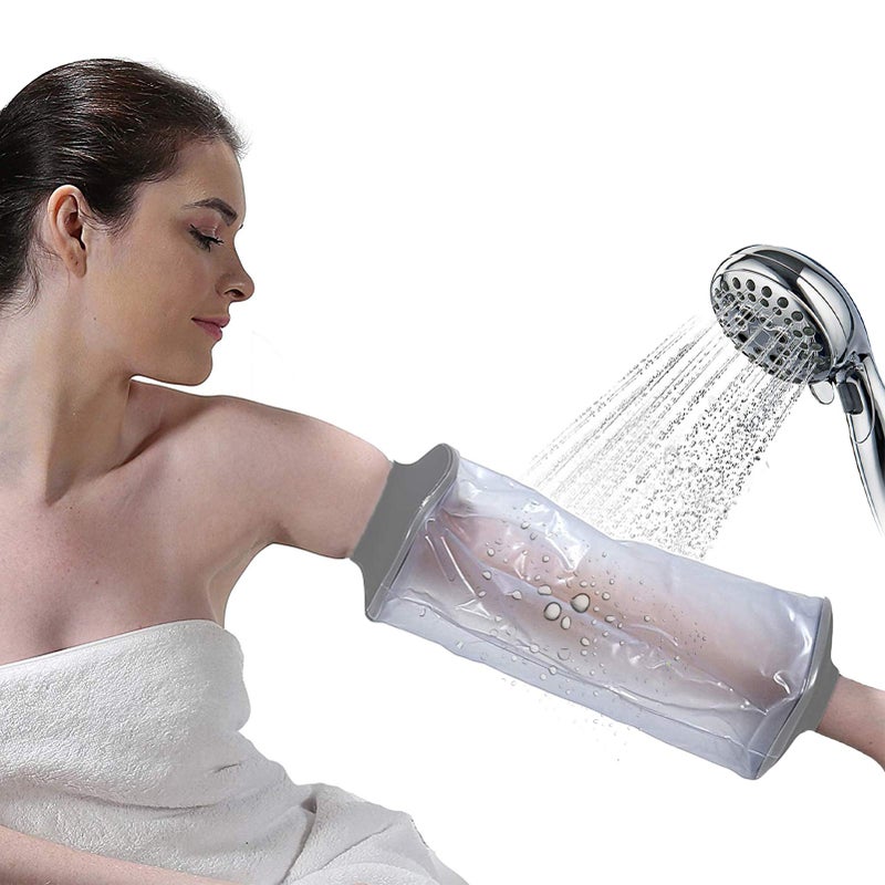 PICC Line Shower Cover PICC Line Covers for Upper Arm Reusable Waterproof Arm Cast Sleeve for Shower IV Protector for BathWeight 185lbs