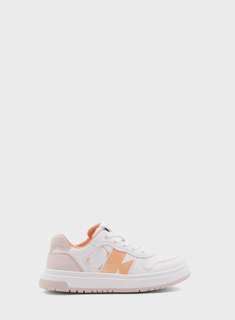 Calvin Klein Jeans Kids Lace Up Sneakers