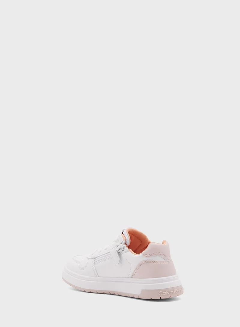 Calvin Klein Jeans Kids Lace Up Sneakers