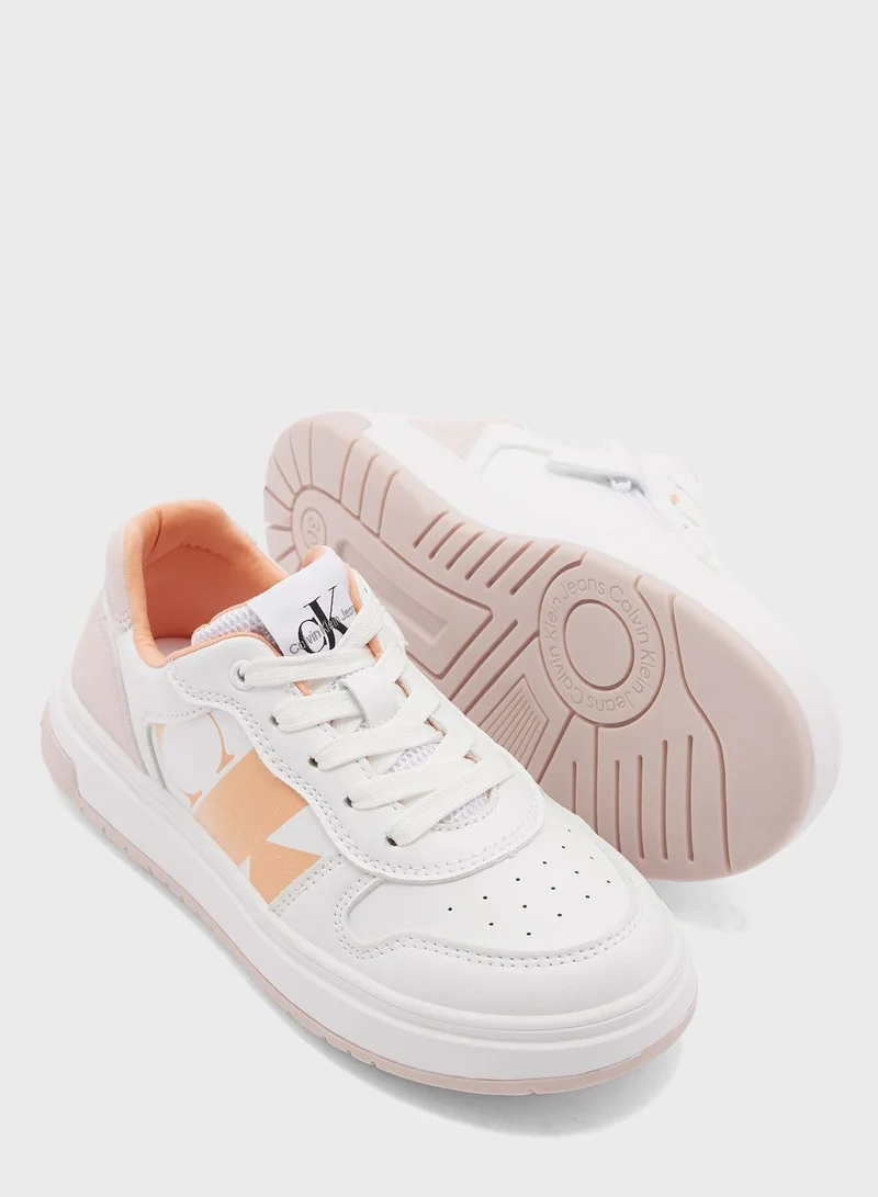 Calvin Klein Jeans Kids Lace Up Sneakers