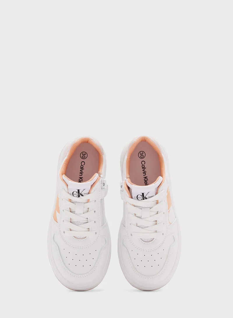 Calvin Klein Jeans Kids Lace Up Sneakers