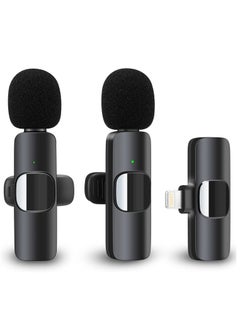 Generic Wireless Lavalier Microphone for iPhone iPad Plug Play Wireless Mic for Recording Live Stream YouTube TikTok Facebook,  - Image 1