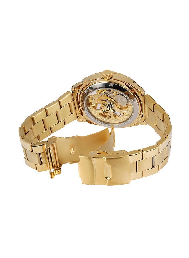 فورسينينج Men's Stainless Steel Analog Watch F207 - Image 3
