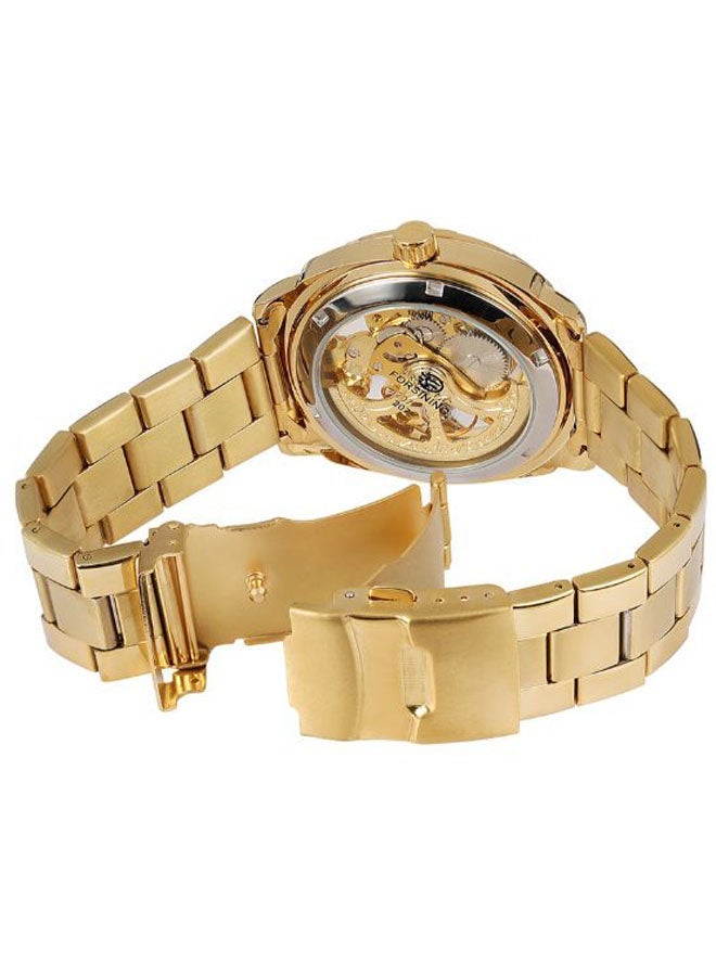 فورسينينج Men's Stainless Steel Analog Watch F207 - Image 2