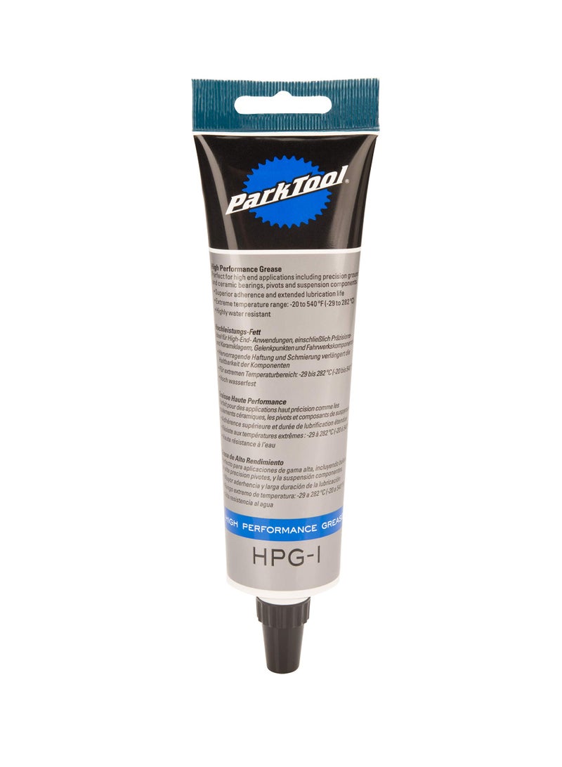 Park Tool HPG-1 Park Tool High Performance Grease Tool 113 g,Blue, Bule - Image 1