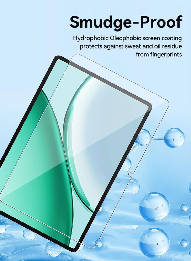 ريو واقي شاشة Honor Pad X8b، مصنوع من زجاج مقوى عالي الوضوح، مقاوم للخدوش، خالٍ من الفقاعات، شفاف للغاية، ومناسب للشاشات الحساسة للمس. - Image 3