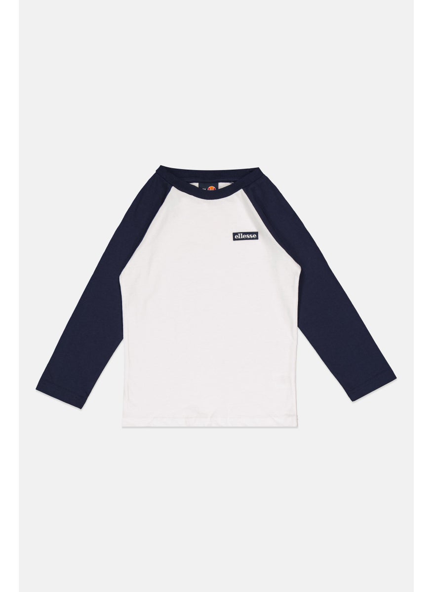 Ellesse Kids Boy 3 Pcs Sportswear Fit Top And Sweatpants Set, Navy  - Image 4