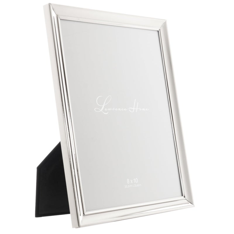 Lawrence Frames Strata Metal Picture Frame  8x10  Silver - Image 2