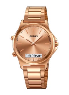 SKMEI Women’s Quartz Back Light Display Digital Chrono Sport Stainless Steel Watch - 2120  - Image 1