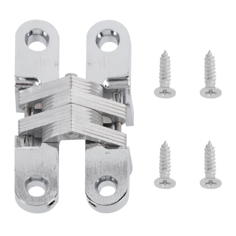 Heavy Duty Hidden Concealed Hinge Stainless Steel Invisible Cabinet Door Hinge - Image 2