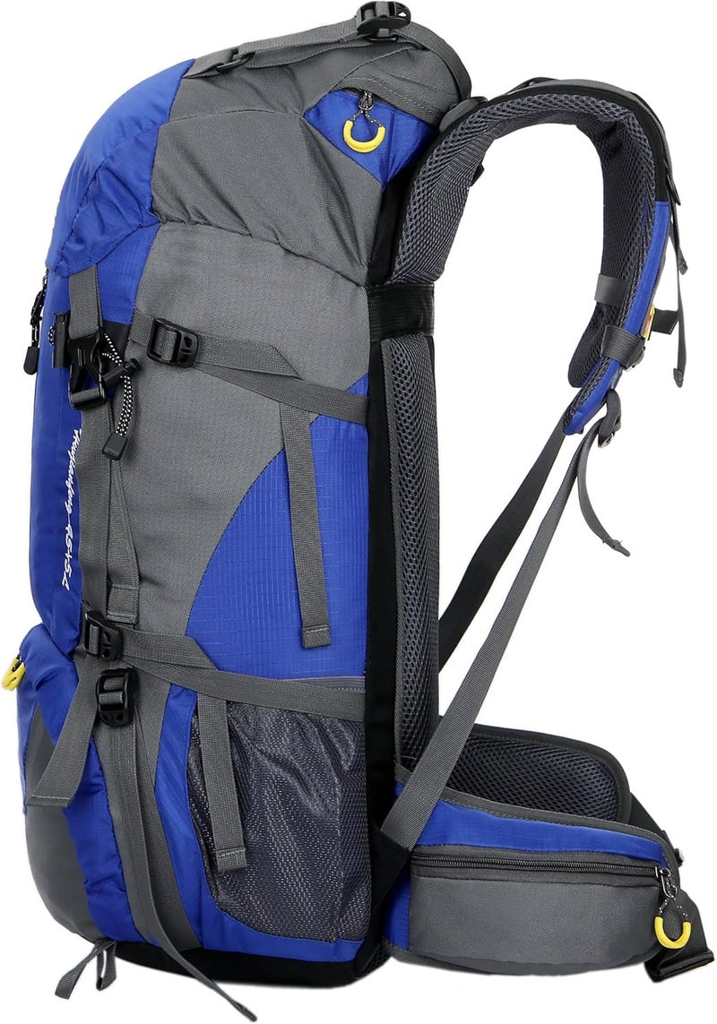 WoneNice 50L(45+5) Waterproof Hiking Backpack - Outdoor Sport Daypack with Rain Cover - Image 2