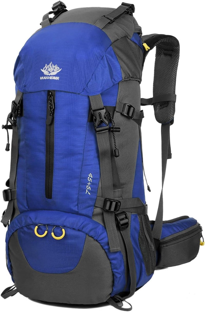 WoneNice 50L(45+5) Waterproof Hiking Backpack - Outdoor Sport Daypack with Rain Cover - Image 1