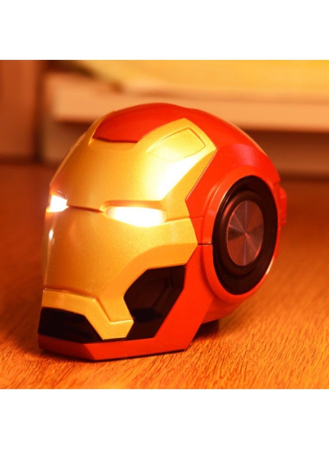 NIBEMINENT Iron Man Bluetooth Small Speaker Creative Gift Wireless Smart Radio Bass Card Mobile Phone Stereo  - Image 2
