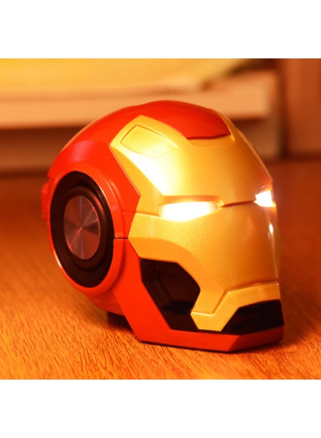 NIBEMINENT Iron Man Bluetooth Small Speaker Creative Gift Wireless Smart Radio Bass Card Mobile Phone Stereo  - Image 3