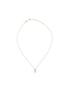 FOREVER 21 Rhinestone Zodiac Charm Necklace  - Image 1