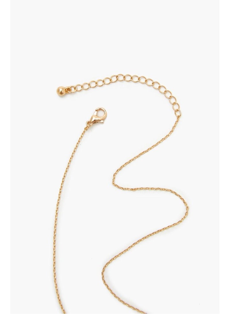 FOREVER 21 Rhinestone Zodiac Charm Necklace  - Image 2