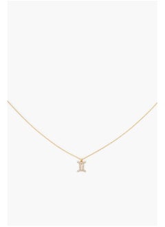 FOREVER 21 Rhinestone Zodiac Charm Necklace  - Image 4
