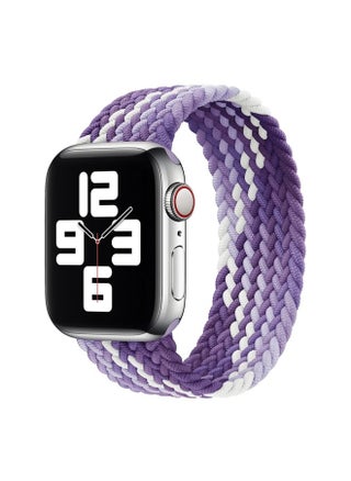 Replacement Strap Single Loop Weaving Nylon Watch Band, Size: L 165mm For Apple Watch Ultra 49mm&Watch Ultra 2 49mm / Series 9&8&7 45mm / SE 3&SE 2&6&SE&5&4 44mm / 3&2&1 42mm Grape Purple - pzsku/ZD5D33D60FCE6799CD113Z/45/_/1714875604/fea35ec8-37e8-4c09-991f-7bfb8ef3ed98