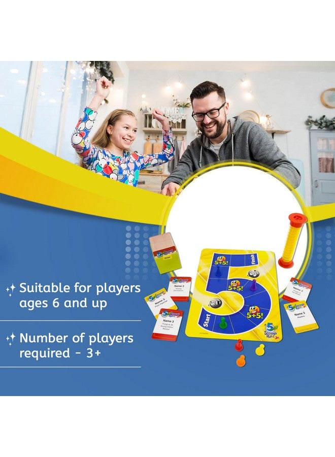 5 Second Rule Game Jr. - Simple Questions Card Game for Family Fun, Party, Kids, Travel, Game Night & Sleepovers - Think Fast and Shout Out Answers - For Ages 6+ - Image 5
