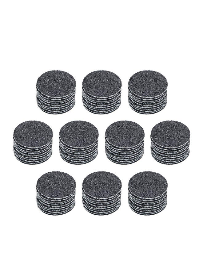 uxcell uxcell 1-Inch Hook and Loop Sanding Disc Wet/Dry Silicon Carbide 100 Grit 100 Pcs  - Image 1