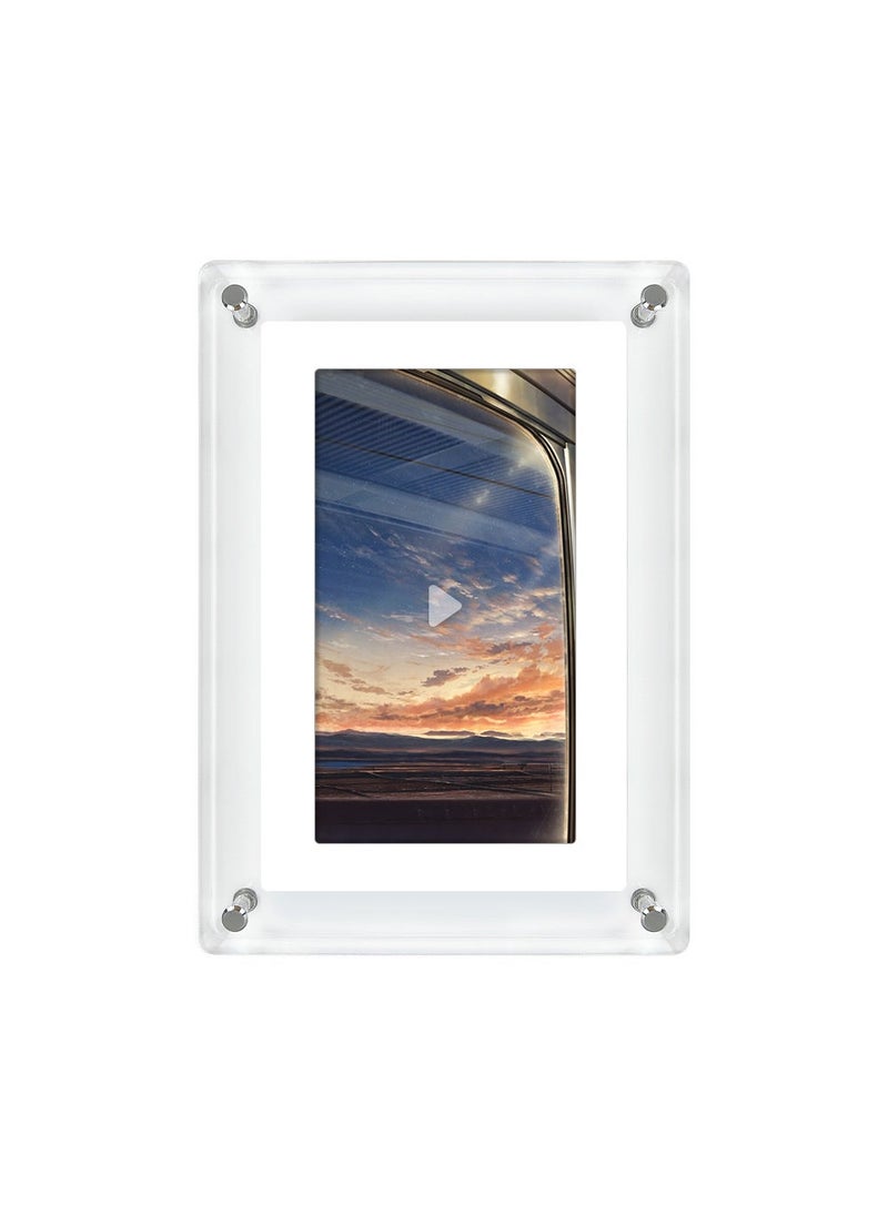 Arabest New 7-Inch Acrylic Digital Frame with Auto-Play Australian regulations  - Image 5