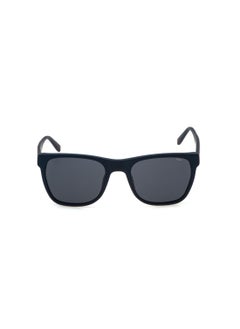 FILA Men's Square Shape  Acetate Sunglasses SFI727 540C03 - Lens Size: 54 Mm - Matt Blue  - Image 2