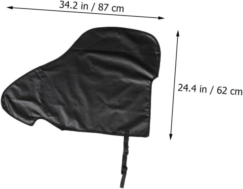 Vosarea Waterproof Oxford Cloth Trailer Hitch Cover Dustproof Tow Hitch Protector Lock Cap Compatible RV and Car Towing Accessories - Image 2