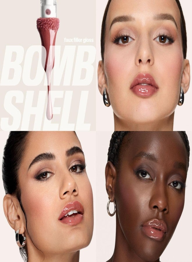 Huda Limited Edition Pink Kit Juicy Bombshell Lip Duo - Lip Pencil and Lip Gloss - Travel Size - Image 5
