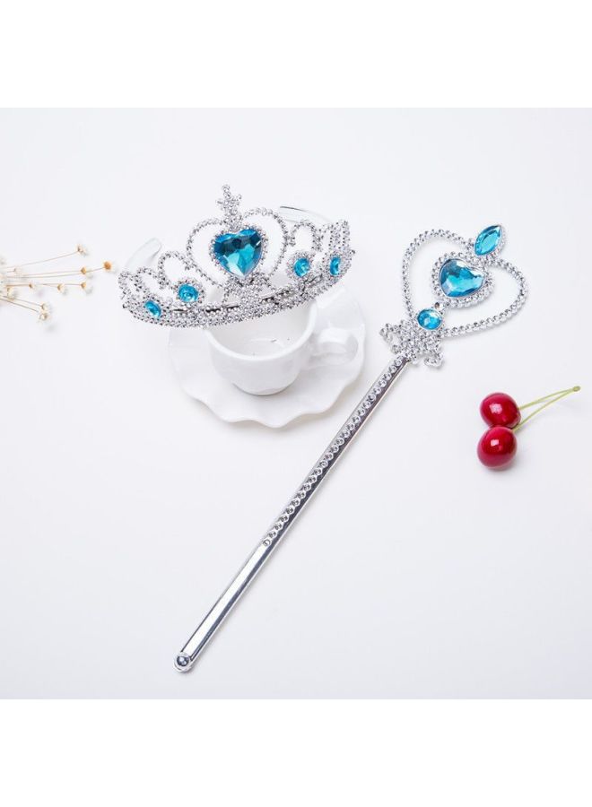 Frozen Aisha Princess Headwear Crown Tiara Adult Cosplay Party Costume Accessories - Image 1