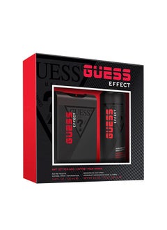 GUESS مجموعة Guess Effect للرجال - عطر 100 مل + سبراي للجسم 226 مل 