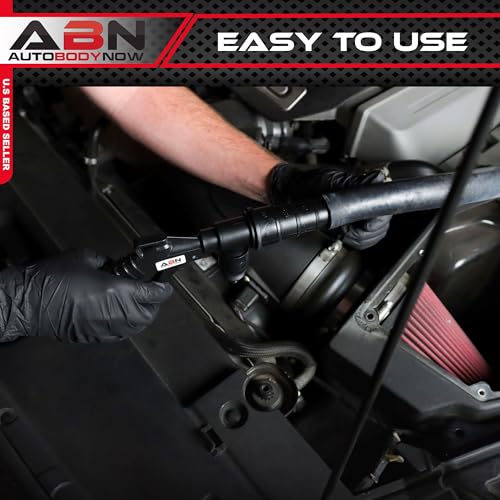ABN Radiator Flush Kit Gun with Garden Hose Quick Connect for Automotive Coolant Flush - AC Cooling System Flusher Tool, Air and Water Combo Blackflush Flushing Set with Nozzles for 19-40mm Hoses - Image 4