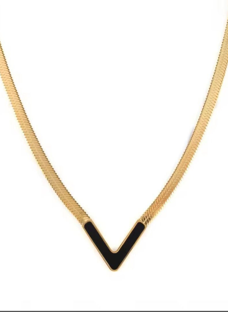 رضوى عزام اختيار الكل قلادة سلسلة ذهبية للنساء قلادة طبقات ذهبية للفتيات المراهقات أشياء عصرية هدايا عيد الميلاد هدايا مجوهرات عناصر التخليص - Image 2