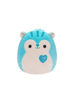 Squishmallows 5 إنش سانتياغو السنجاب ، لعبة قماشية مرخصة رسمياً من كيليتو، لعبة ناعمة ملونة، هدية للأطفال، للفتيات والأولاد، لعبة قابلة للغسل وسهلة الضغط متعددة الألوان لجميع الأعمار  - Image 1