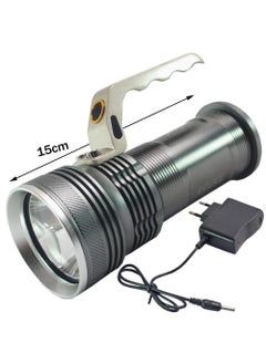 KEETOZ Keetoz Aluminum Rechargeable Torch Light Grey  - Image 3
