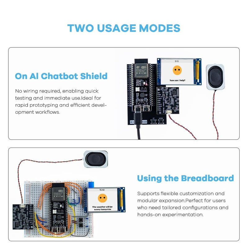 LAFVIN ESP32S3 AI Chatbot kit for ESP32-S3-WROOM with Tutorial Compatible with Arduino IDE - Image 5