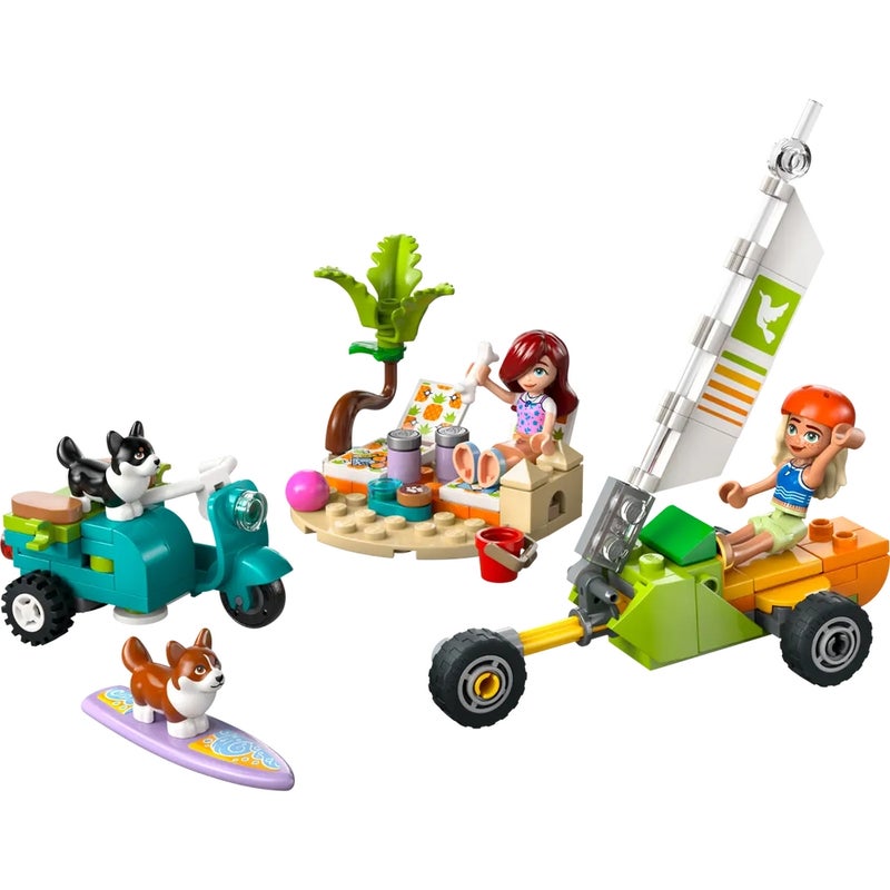 LEGO - Friends Surfing Dogs and Scooter Adventure 113 Pieces - 42641 - Image 3