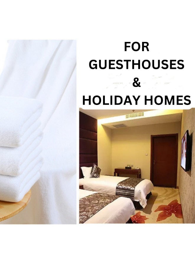 TW Premier Hotel Luxury Bath Towel 70 x 140 cm | 100% Ring Spun Terry Cotton, 600 GSM | Ultra Soft & Absorbent | for Home Vacation Rentals Holiday Home Spa and Hotel Use - Image 4