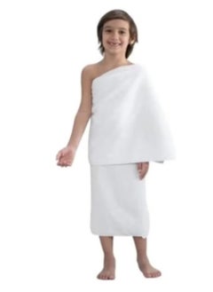 FULL JOY High Quality Microfiber Ihram Towels Set of 2 Pieces for Kids for Hajj and Umrah  - Image 1