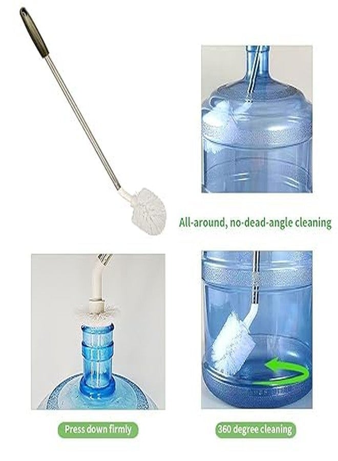 SBA PRIME sbapprime Can Cleaning Brush/ 360° Rotating Long Handle Cleaner Brush/ 20 LTR Water Can Cleaning Brush, Multicolour (3) - Image 2