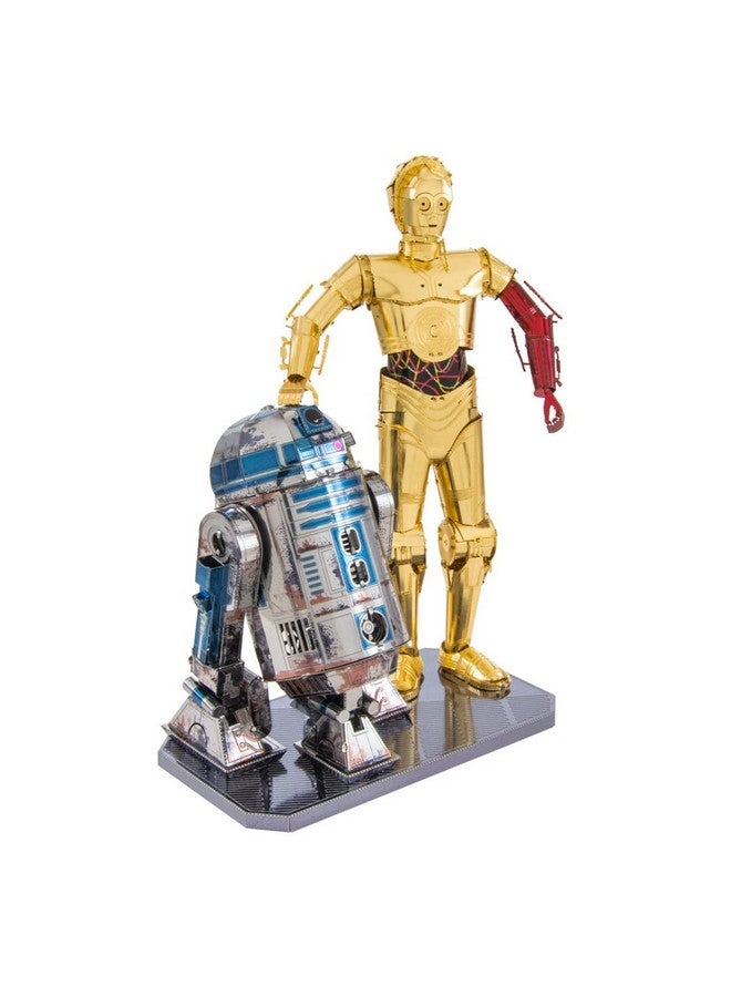 Fascinations Fascinations Metal Earth Star Wars R2-D2 and C-3PO 3D Metal Model Kit Box Set, 14 Jahre to 99 Jahre  - Image 1