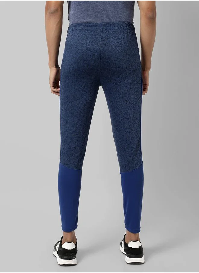كامبوس سوترا Campus Sutra Cut and Sew Panel Heathered Track Pants