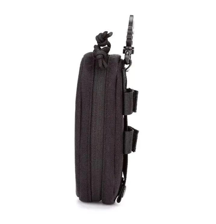 Tactical glasses protection bag, outdoor nylon hard shell glasses box, sunglasses protection box, accessory bag, sunglasses storage bag - Image 2
