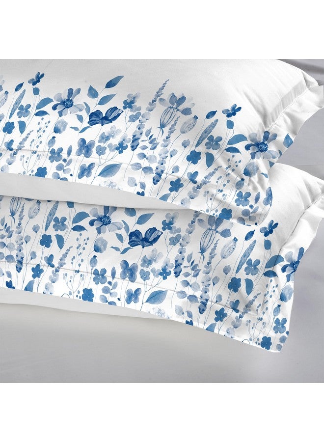 Trident Soft Comfort Pillow Covers Set of 2, 100% Cotton Pillow Covers, 210 TC, Soft and Breathable, Standard Size (46 cm x 69 cm) - Sussana - Image 2