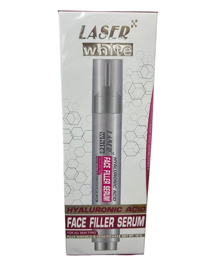 ليزر وايت سيروم حشو الوجه بحمض الهيالورونيك 15 جم - Image 1