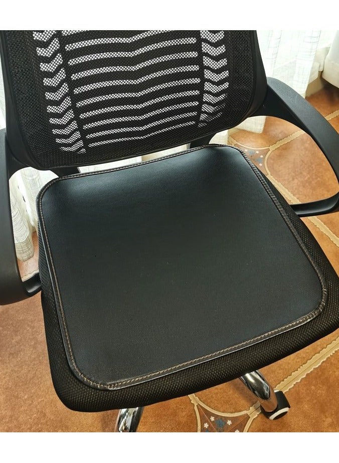 EBMINI New Four Seasons Universal Waterproof Leather Chair Cushion 
