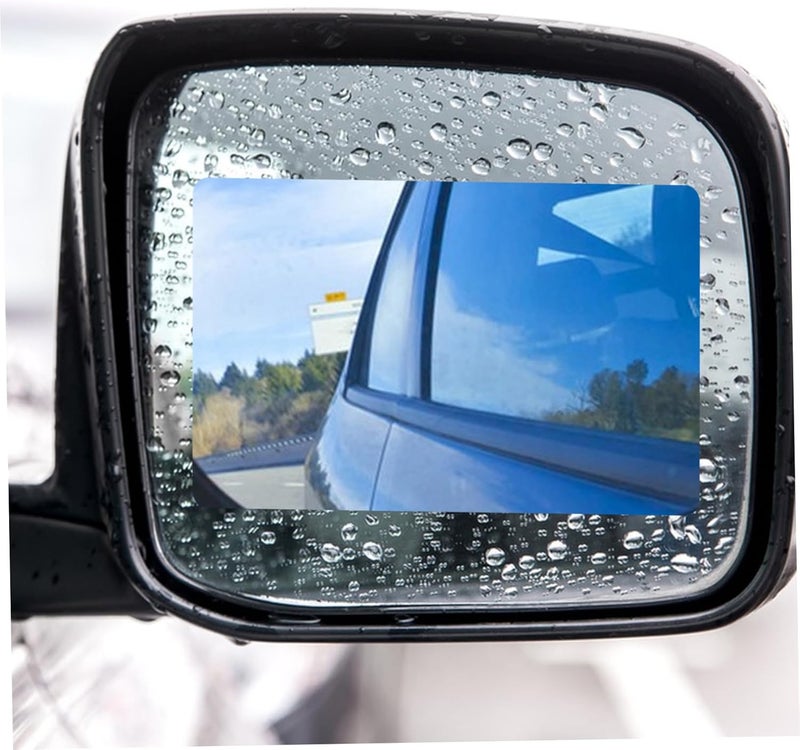 ABOOFAN 1pair Rearview Mirror Rainproof Film for Vehicles Easy Install Fog Car Side for Cars Trucks Suvs - Image 5