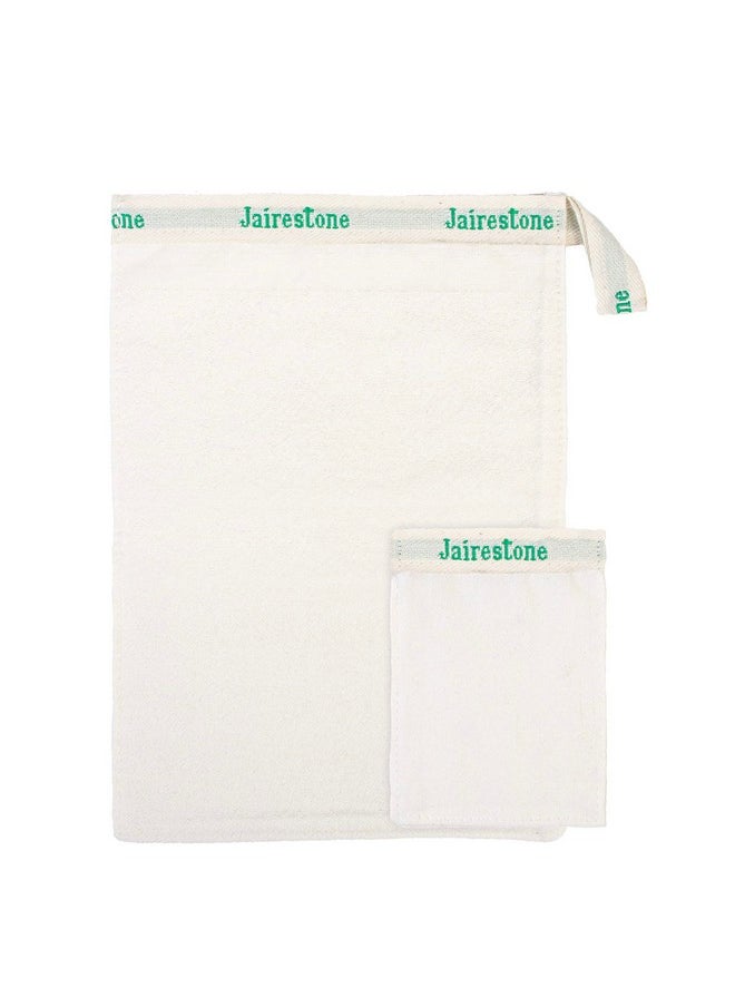JAIRESTONE - Airestone Exfoliating Mitt Deep Exfoliating Gloves Body Exfoliator Scrubber Dead Skin Remover Exfoliating Glove For Shower And Face Body Scrub Gloves For Exfoliating Shower - Image 1