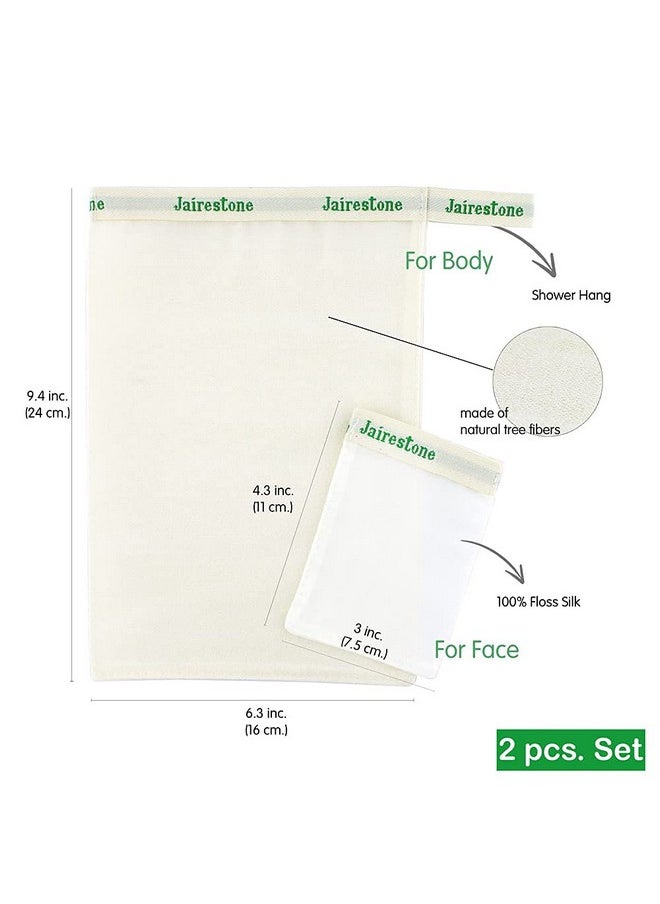 JAIRESTONE - Airestone Exfoliating Mitt Deep Exfoliating Gloves Body Exfoliator Scrubber Dead Skin Remover Exfoliating Glove For Shower And Face Body Scrub Gloves For Exfoliating Shower - Image 1